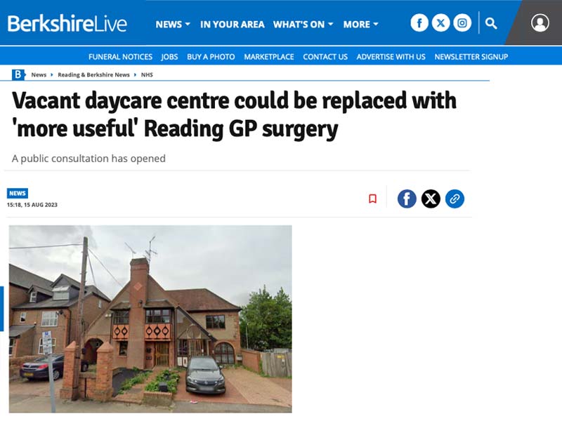 media 20250418 berkshire live vacant daycare centre could be replaced with more useful reading gp surgery archdezine